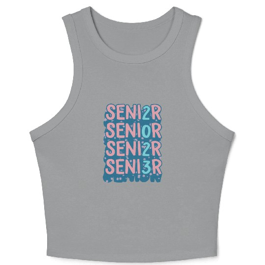 Graduation Crop Tank Top, Senior Class Of 2023 Gift End