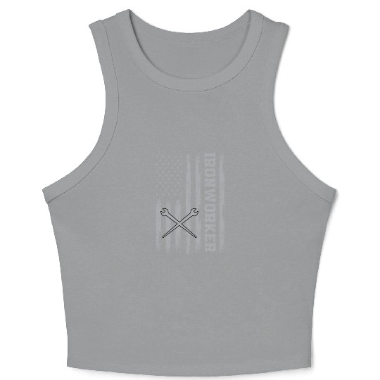 American Ironworker Crop Tank Top