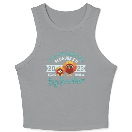 Big Brother 2023 Baby Thanksgiving Turkey Boys Crop Tank Top