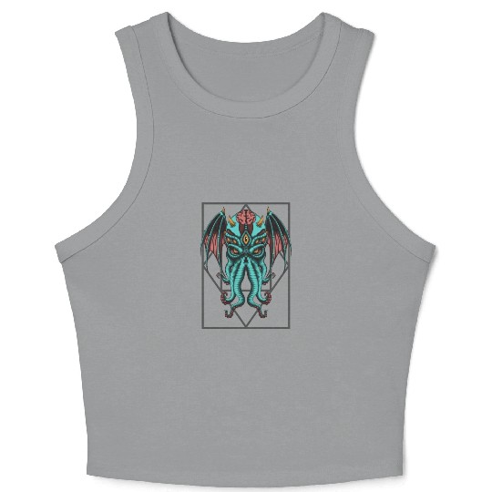 Cthulhu Crop Tank Top