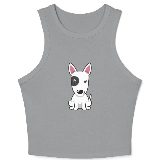 BULL TERRIER Crop Tank Top
