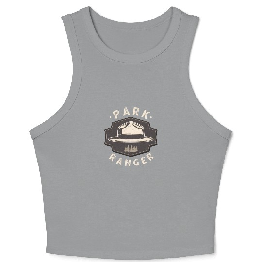 Park Ranger National Park Forester Crop Tank Top