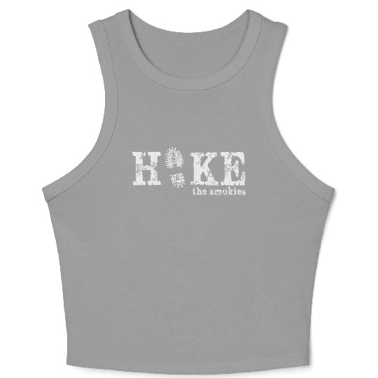 Hike The Great Smoky Mountains Crop Tank Top
