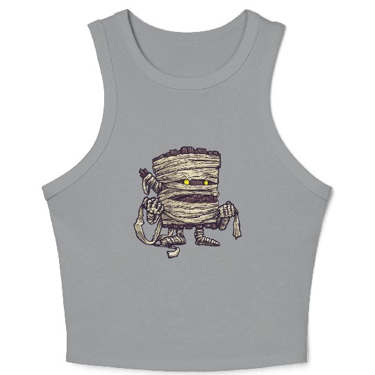 The Mummy Log Crop Tank Top