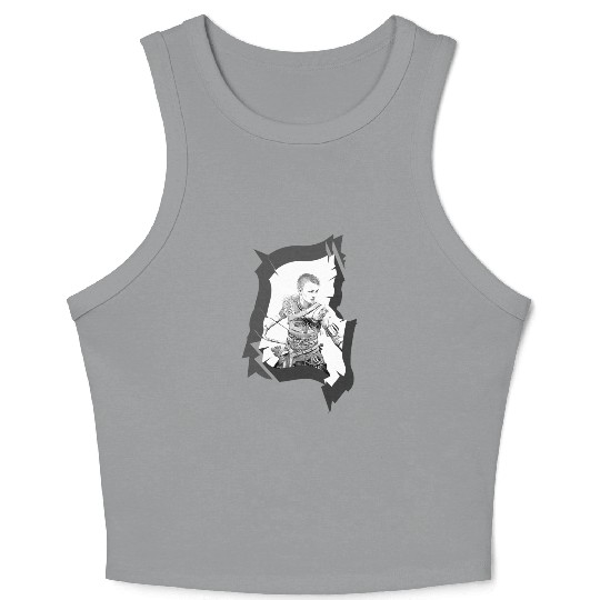 Son kratos,god of war. PS 4 Crop Tank Top