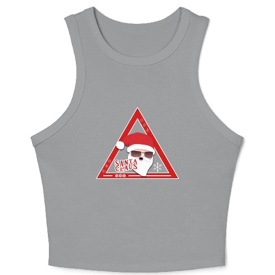 Triangl Santa Claus Crop Tank Top