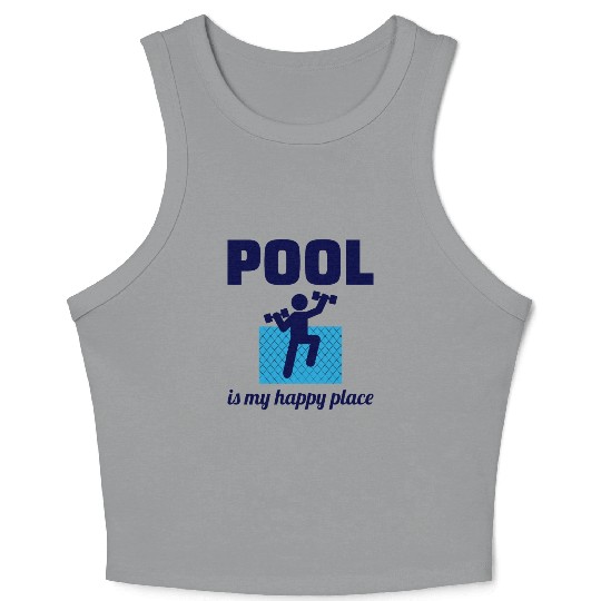 Water Aerobics Aquatic fitness Aqua Exercise Pool Crop Tank Top