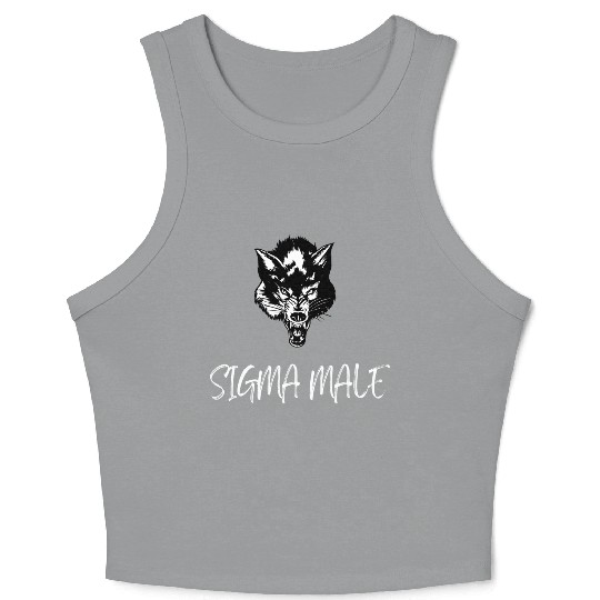 Lone Wolf Sigmamale Alfa Male Crop Tank Top