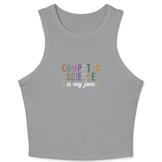 Computer Science is my Jam Crop Tank Top