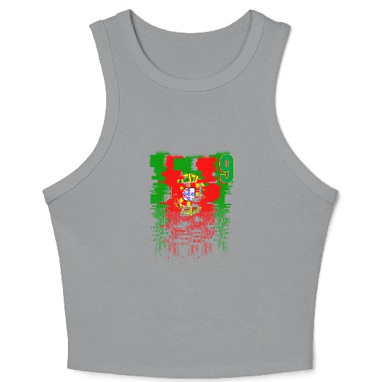 Portugal Soccer team Jerseys Portugal team 2022 nu Crop Tank Top