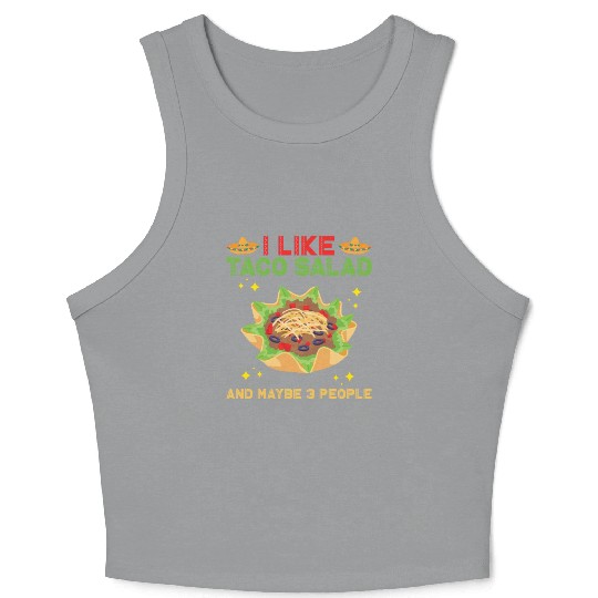 Fish Tacos Crop Tank Top