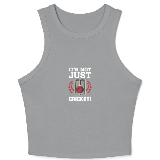 It's Not Just Cricket Crop Tank Top