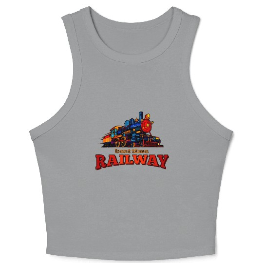Train Crop Tank Top