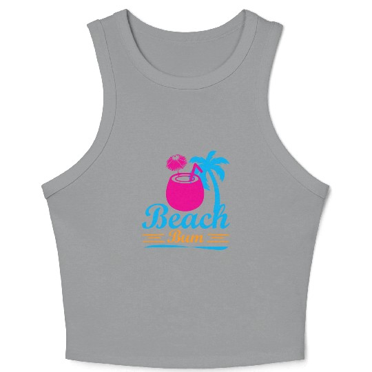 Feeling A LiL Salty with Summer Clothes Crop Tank Top