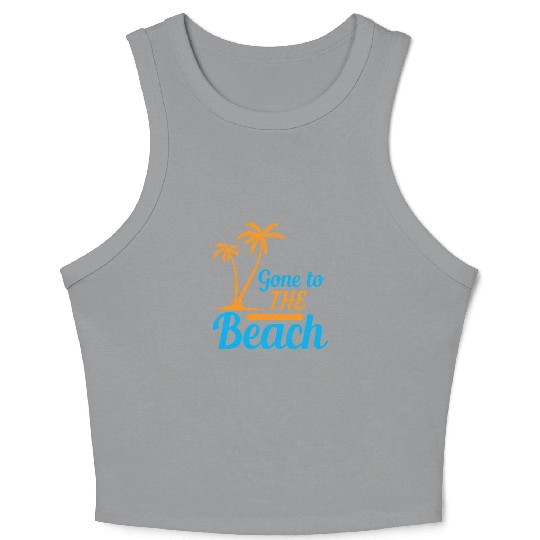 Feeling A LiL Salty with Summer Clothes Crop Tank Top