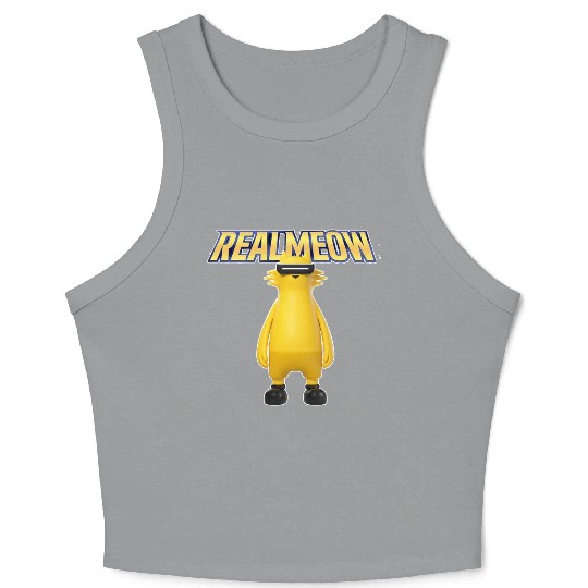 REAL MEOW Crop Tank Top