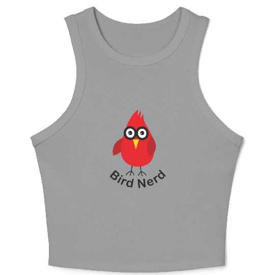 Bird Nerd Crop Tank Top
