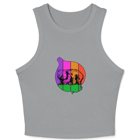 Wombat Onion - Wombat Onion Crop Tank Top