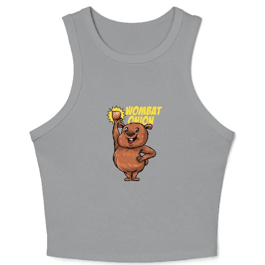 Wombat Onion - Wombat Onion Crop Tank Top