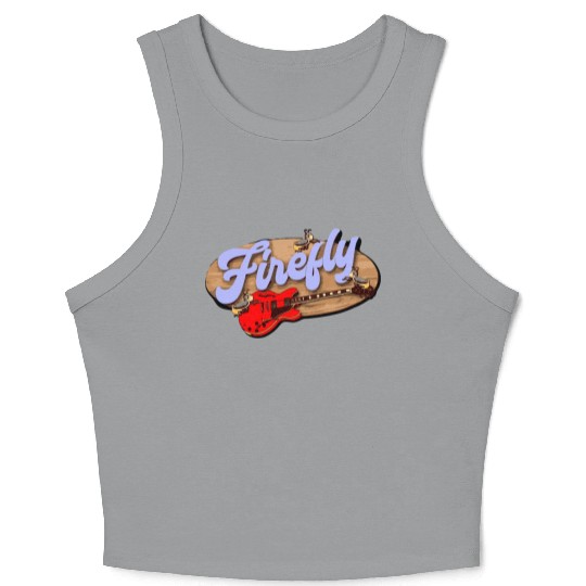 Firefly Guitars Crop Tank Top