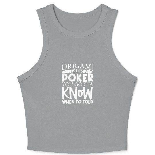 Poker Casino Poker Player Gambling Roulette Gift Crop Tank Top