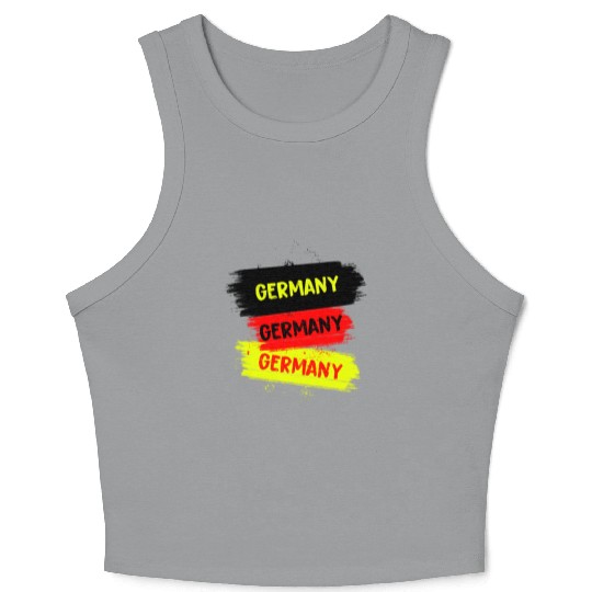 Germany Design Crop Tank Top
