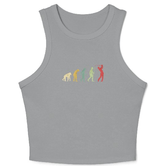 Golf Shot Hole In One Evolution Crop Tank Top