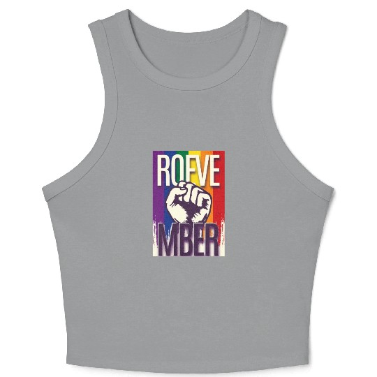 Roevember Election November Politic Crop Tank Top