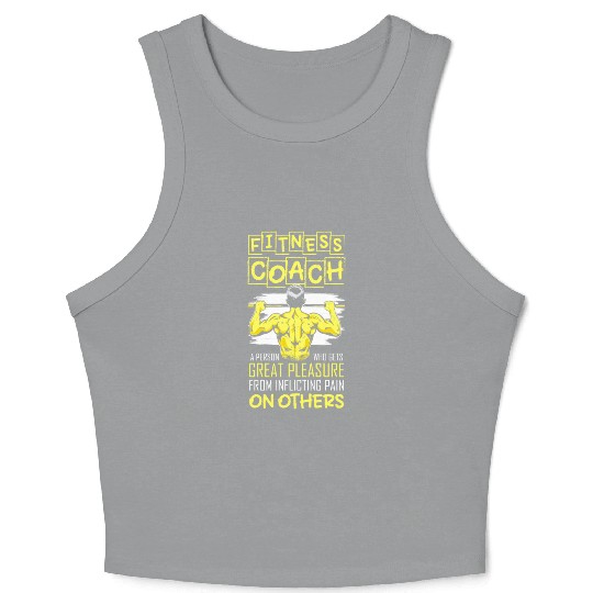 Fitness Muscle Building Endurance Athlete Crop Tank Top