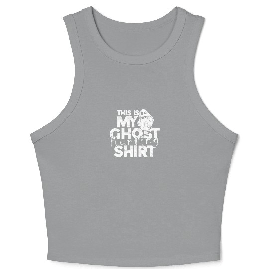 This is my ghost hunting Crop Tank Top - ghosts
