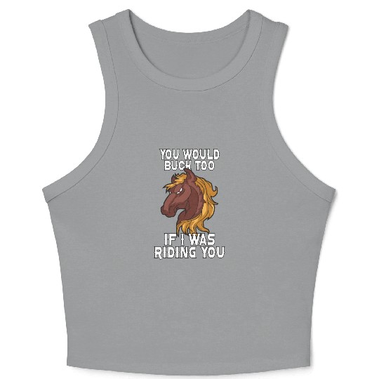 Cowboy Barn Bull Rider Rodeo Country Western Movie Crop Tank Top