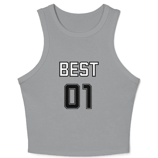 BEST FRIEND Crop Tank Top
