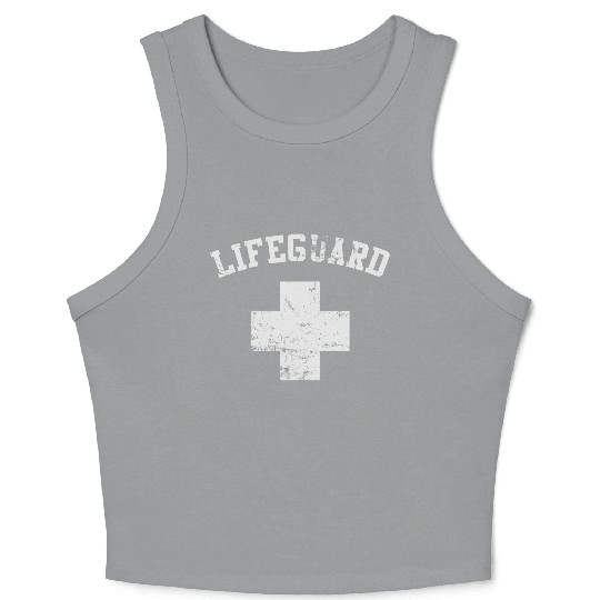 Lifeguard Vintage Crop Tank Top