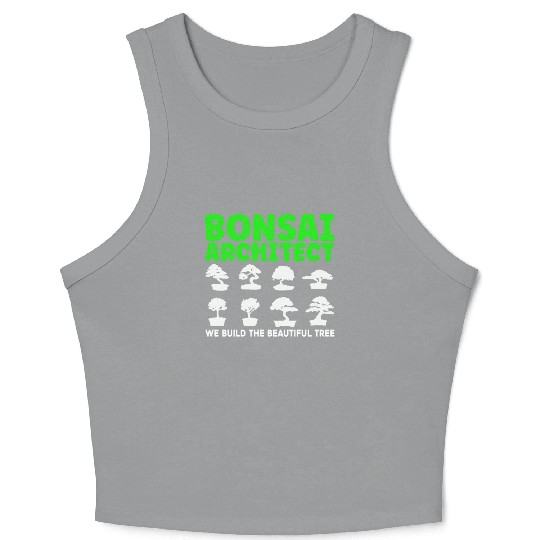 Bonsai Tree Owner Gift Bonsai Tree Gardening Crop Tank Top