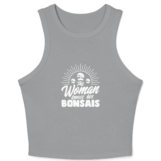 Bonsai Tree Owner Gift Bonsai Tree Gardening Crop Tank Top