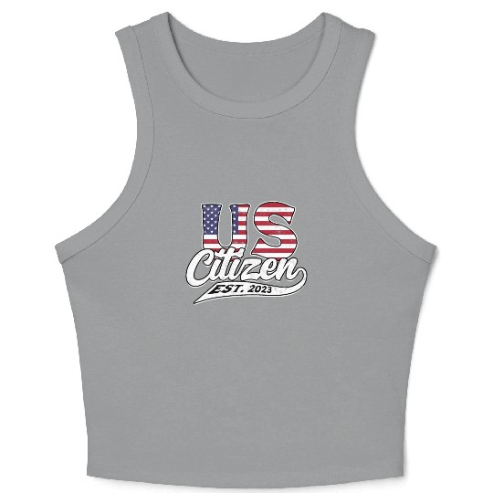 US Immigrant Indigenous USA Immigrants america Crop Tank Top