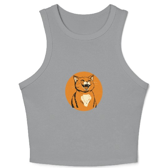 The Best Funny Cat Gifts For Cat Lovers Crop Tank Top