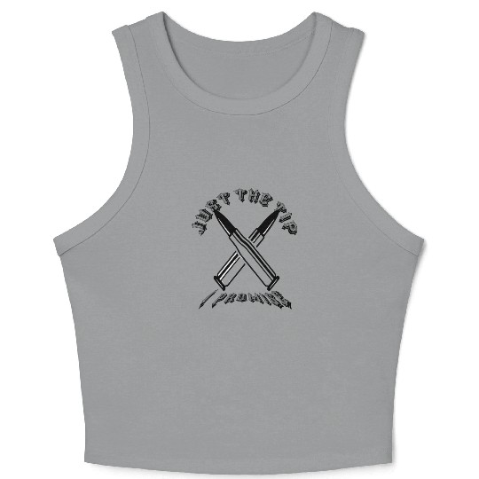 JUST THE TIP I PROMISS Crop Tank Top