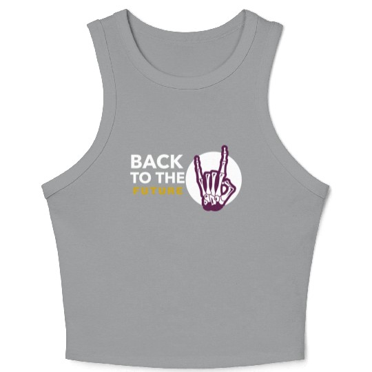 Back to the future Crop Tank Top
