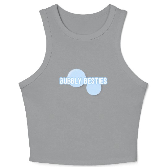 Bubbly Besties Drop Crop Tank Top