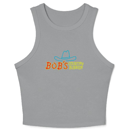 Funny Bob's Country Bunker Apparel Crop Tank Top