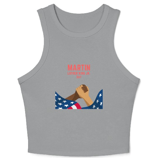 Martin Luther king jr. day Crop Tank Top