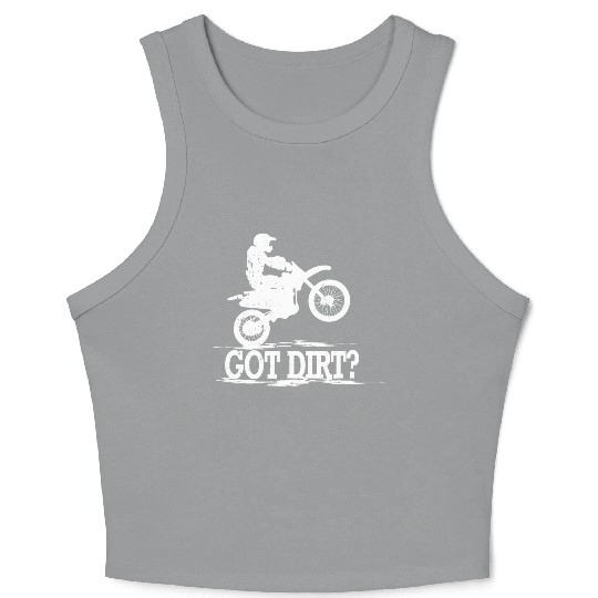 Got Dirt Motocross Offroad Dirt Bike Crop Tank Top