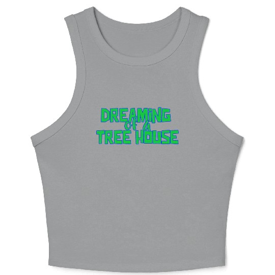 Tree Quote. Nature Quote Crop Tank Top