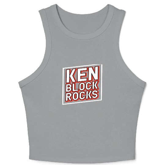 Ken Block 43 Essential Crop Tank Top