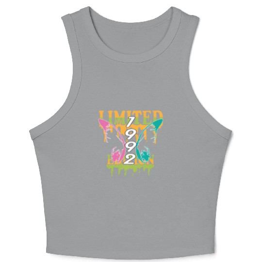 1992 Born Limited Edition Butterfly Gift Crop Tank Top