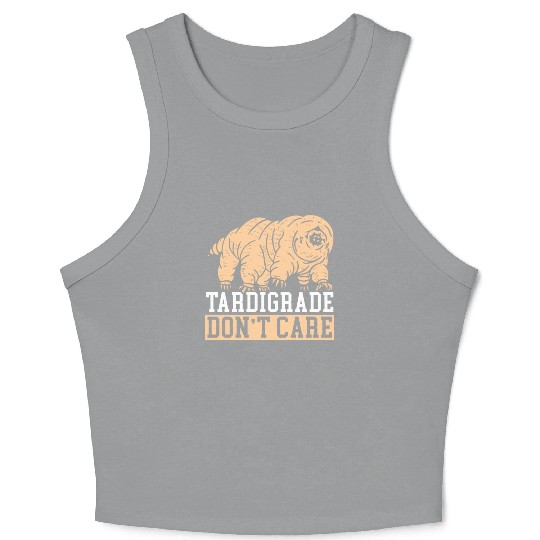 Tardigrade Don't Care Water Bear Biology Crop Tank Top