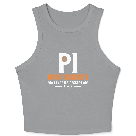 Funny Pi Day Crop Tank Top Math Teacher Crop Tank Top for Pi Day 314