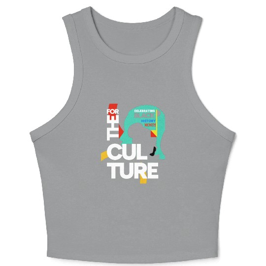 BLACK HISTORY MONTH - NEW Crop Tank Top DESIGN