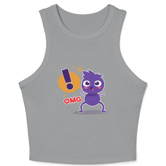 Omg Ant Crop Tank Top